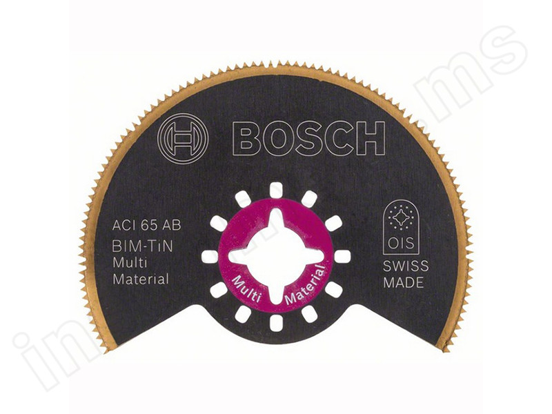 Сегментированный диск BIM-TIN Multi Material AOI 65 AB Bosch d=65мм - фото 1