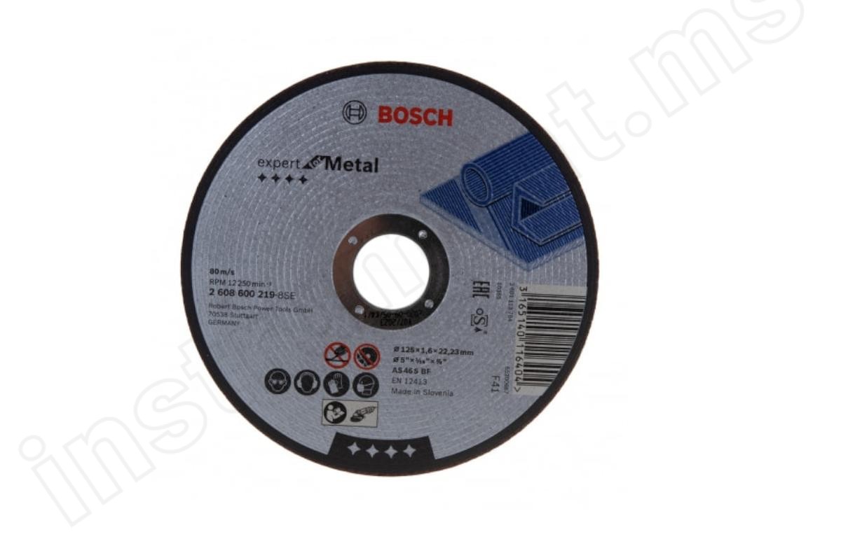 Отрезной круг по металлу Bosch 125х1,6х22 Expert - фото 1