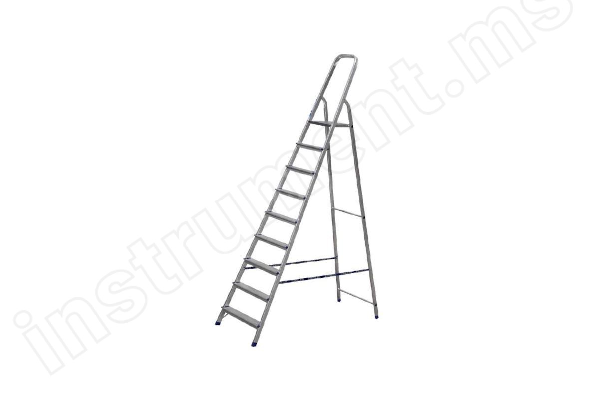 Лестница-стремянка Алюмет 9-ти ступенчатая, серия "АМ"   арт.Ам709 - фото 1