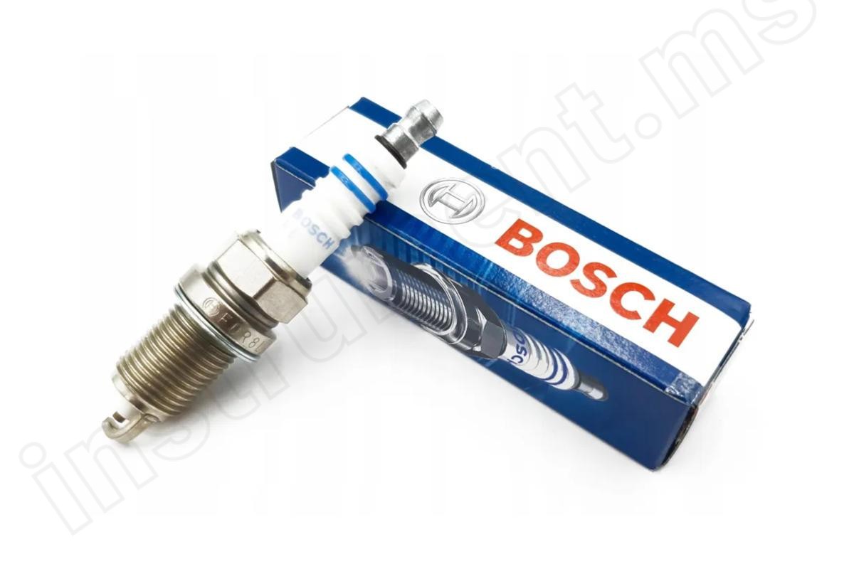 Свеча зажигания Bosch FR8DC+, B&S I/C 6.5, Hobby 380/480, Hus ST261/268   арт.0242229659 - фото 1