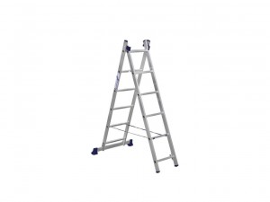 Лестница Алюмет 2х6, двухсекционная, серия H2   арт. H2 5206 - фото 1