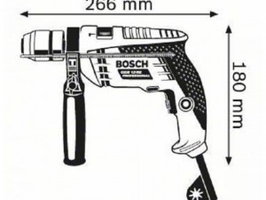 Дрель ударная Bosch Pro GSB 13RE, с быстрозажимным патроном   арт.0601217100/06012171R1 - фото 5