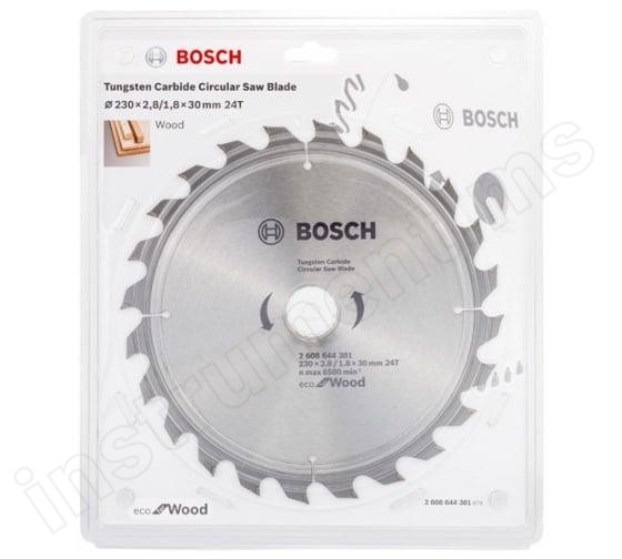 Диск пильный Bosch 230х30х24з. ECO - фото 2