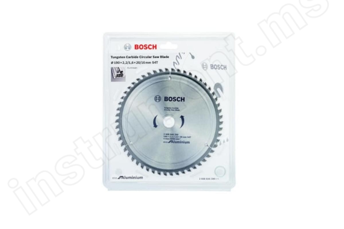 Диск пильный Bosch 190х20/16х54з. Multimaterial ECO - фото 2