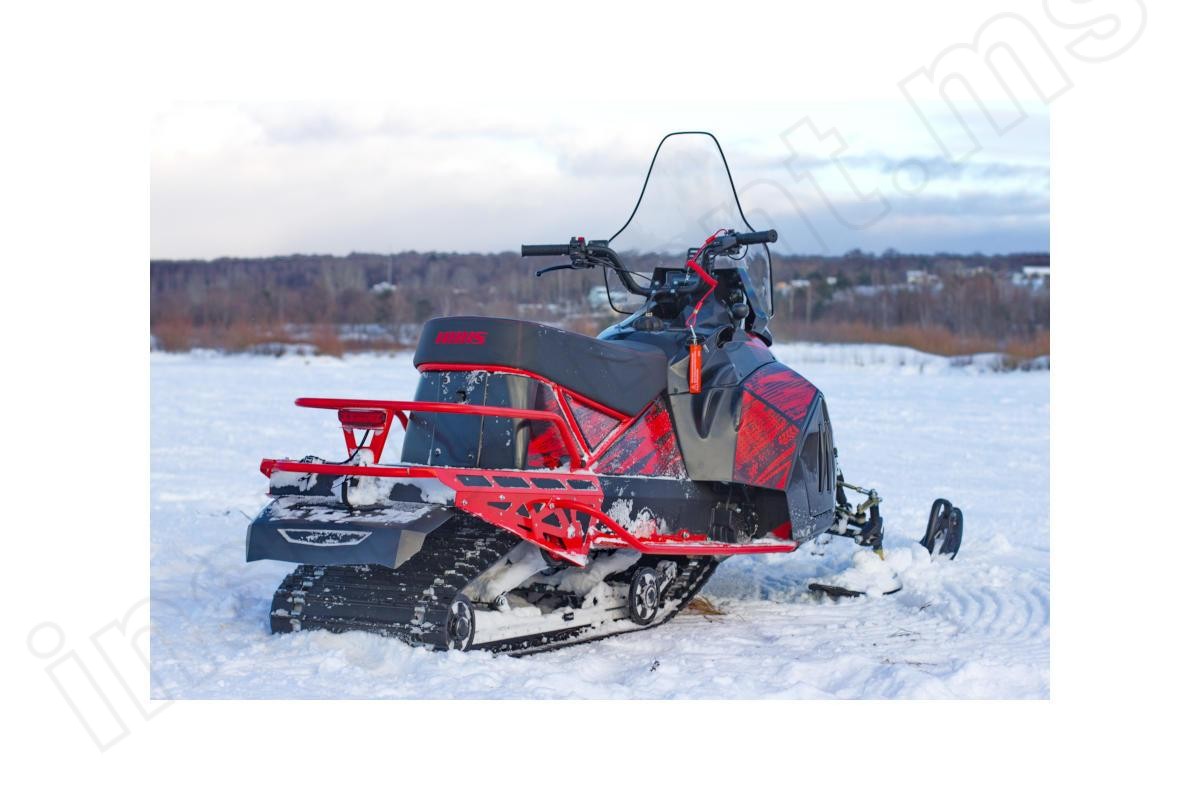 Снегоход IRBIS TUNGUS 500L, красный - фото 3