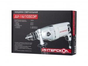 Дрель ударная Интерскол ДУ-16/1050 ЭР арт. 149.1.3.00 - фото 6